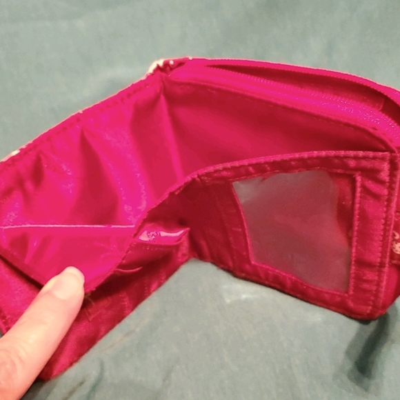 Vera Bradley Mesa Red Bi-Fold Wallet - Picture 3 of 7